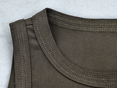 Modal polyester spandex top production