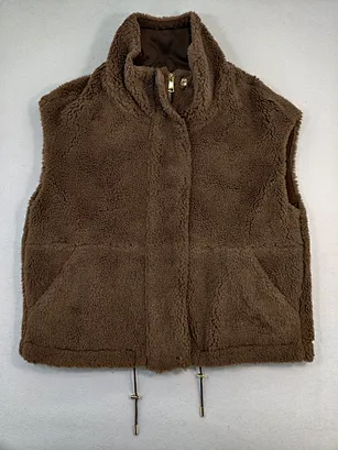custom sleeveless fleece outerwear
