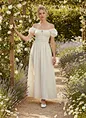 customized puff-sleeve dress factory