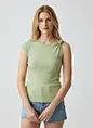 custom Lyocell stretch fitted top