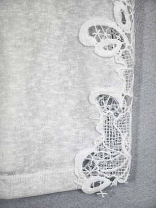 custom feminine V-neck T-shirt