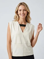 private label contrast chest bar top