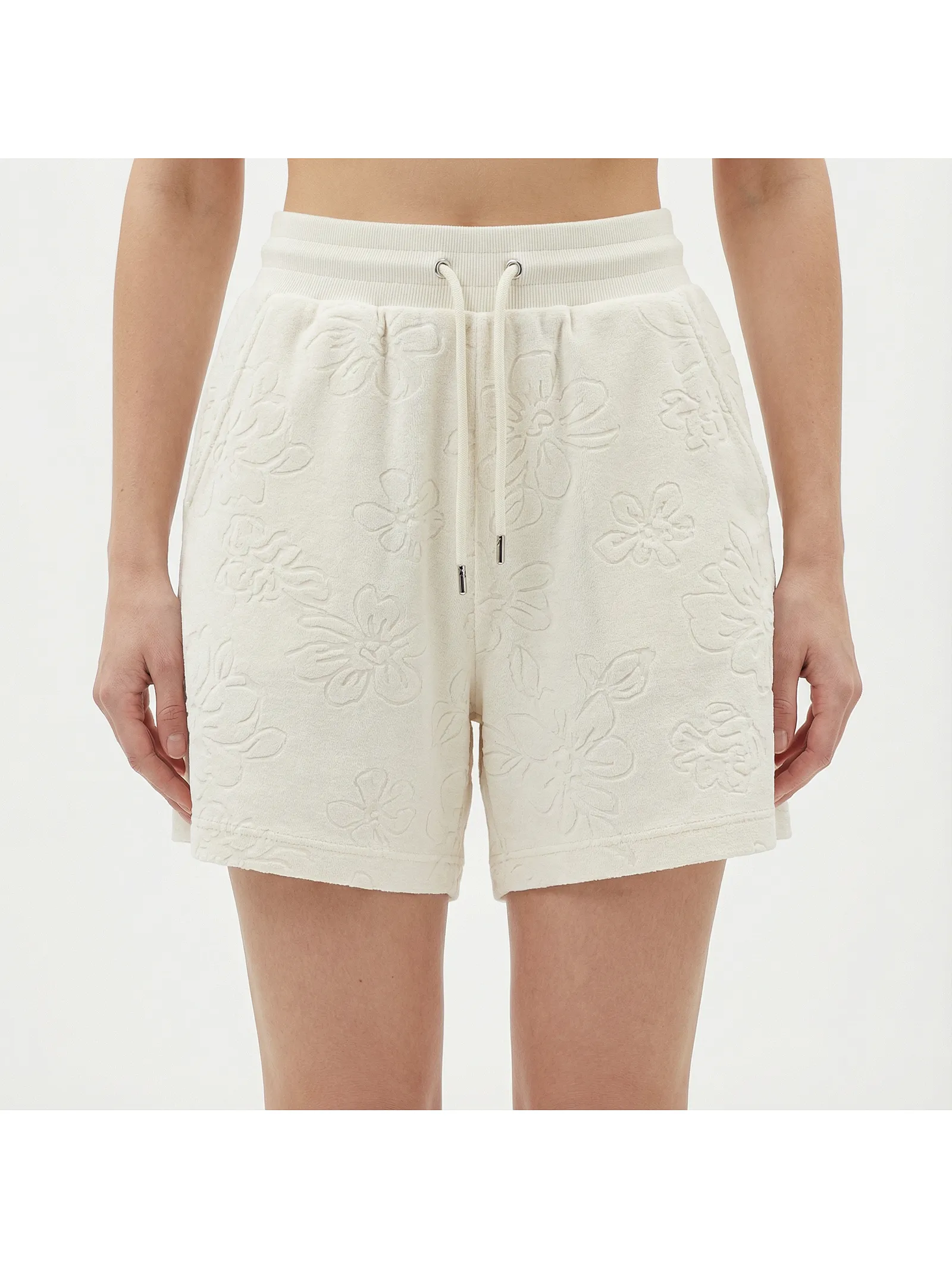 custom jacquard matching set shorts