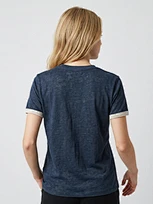 private label embroidered casual top