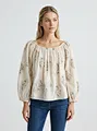 bohemian cotton blouse supplier