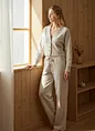 cropped button-front scuba jacket