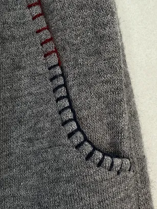 custom adjustable hem lounge trousers