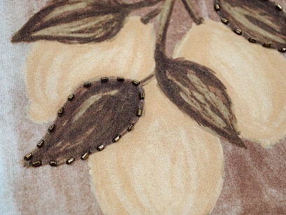 custom lemon artwork top