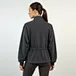 private label ribbed zip jacket