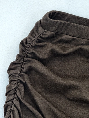 wool blend jersey skirt supplier