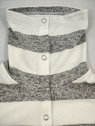 custom fitted mock neck top