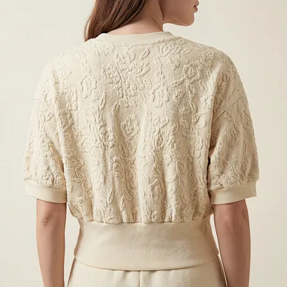 private label raised texture top