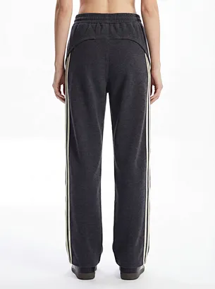 private label straight-leg sweatpants