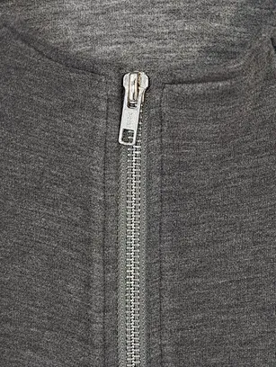 custom fitted zip hoodie