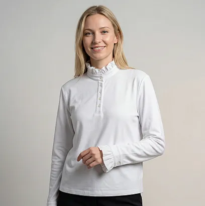 women’s cotton button top supplier