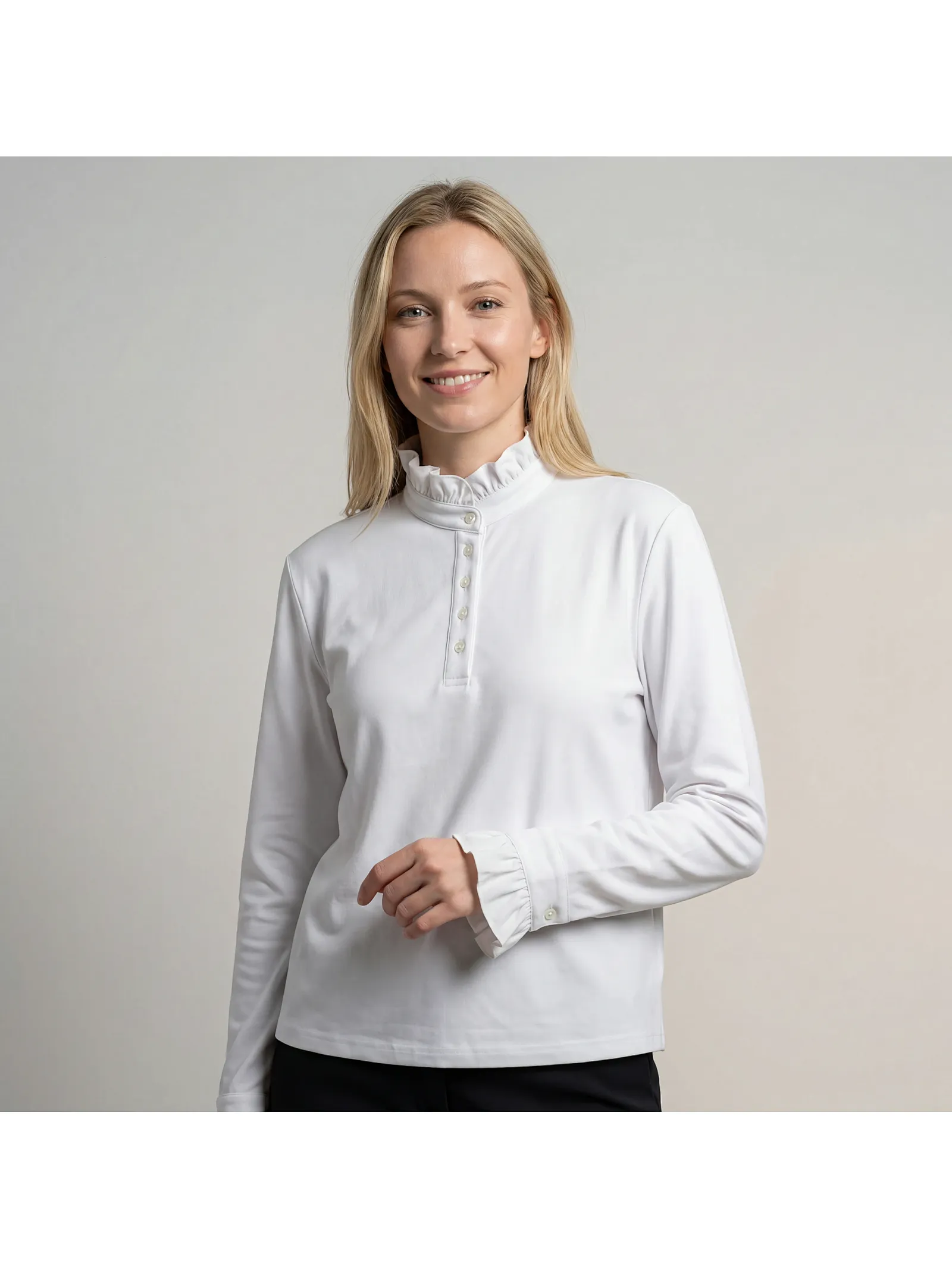 women’s cotton button top supplier