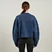 custom snow-wash cropped jacket factory