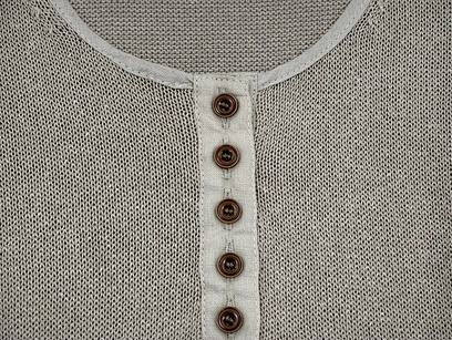 linen binding sleeveless knit top