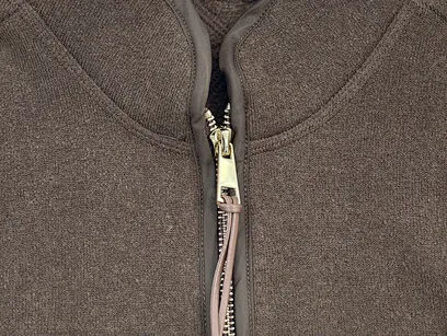 custom brown fleece sweatshirt