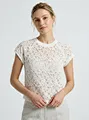 custom resortwear lace T-shirt