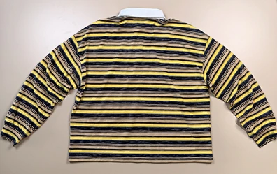 private label striped pullover