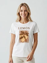 white resort graphic tee supplier