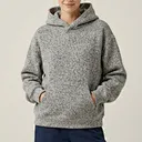 custom heathered hoodie supplier
