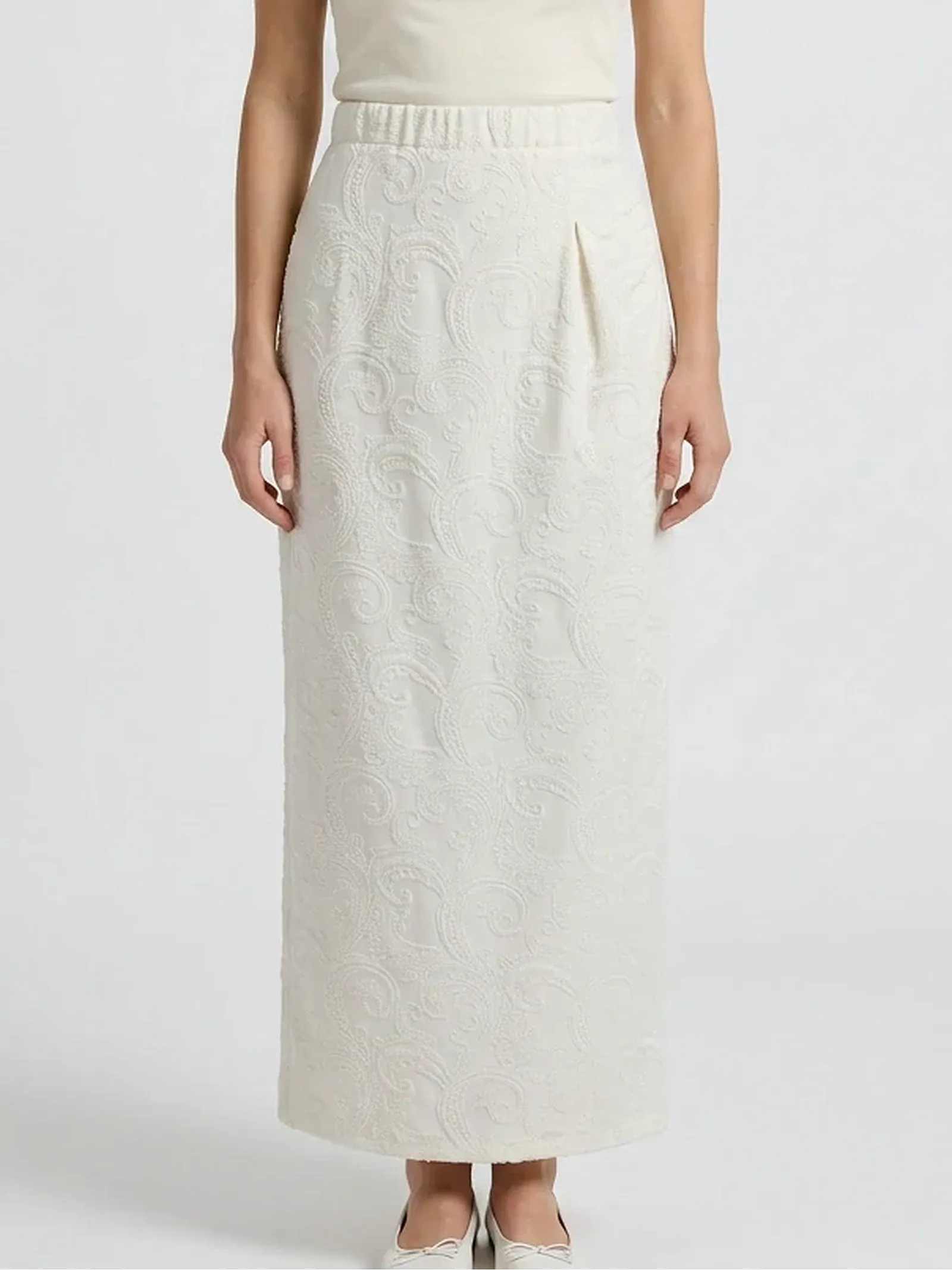 raised towel-terry skirt supplier