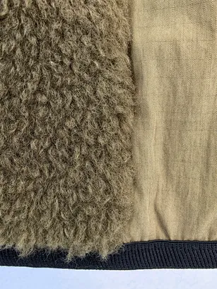 380 GSM polyester Sherpa vest