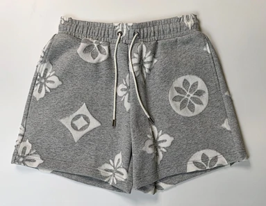 ODM textured casual shorts