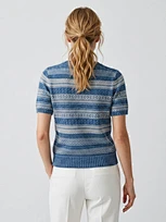 private label short-sleeve sweater