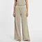 private label wide-leg lounge trousers