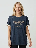 private label embroidered casual top