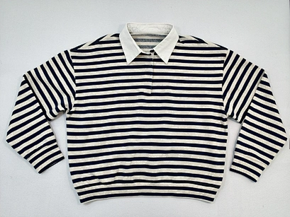 private label striped sweatshirt