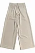 custom high-waist pleated pants