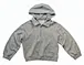 stretch nylon hood pullover