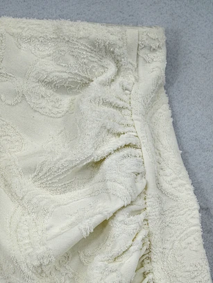 raised towel-terry skirt supplier