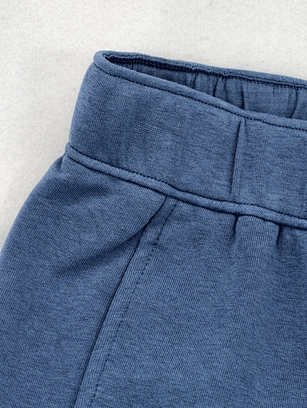 private label wide-leg lounge trousers