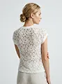 custom resortwear lace T-shirt