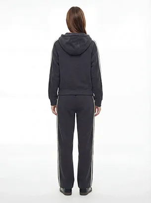 private label straight-leg sweatpants