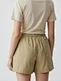 cotton poplin drawstring shorts
