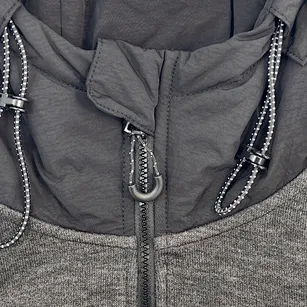 310 GSM brushed French rib hoodie