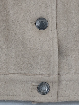 stretch suede-look jacket supplier