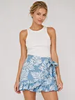 tropical print skirt manufacturer