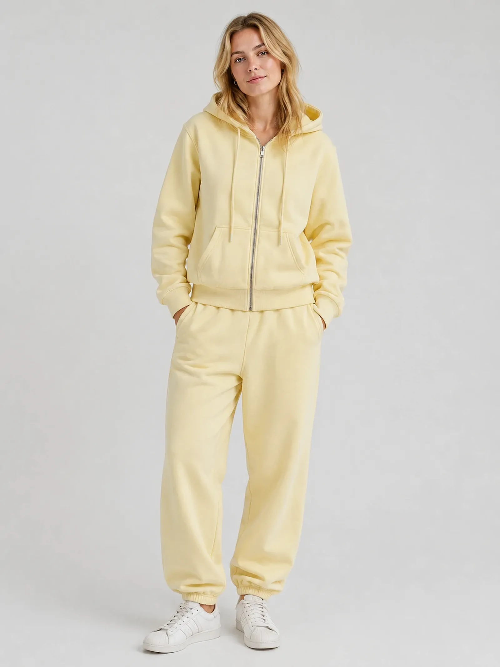 private label women's zip hoodie