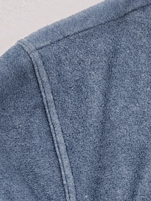 custom relaxed V-neck pullover