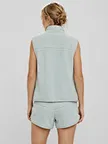 private label women's fleece vest