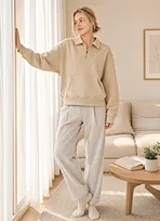 relaxed polo sweatshirt manufacturer