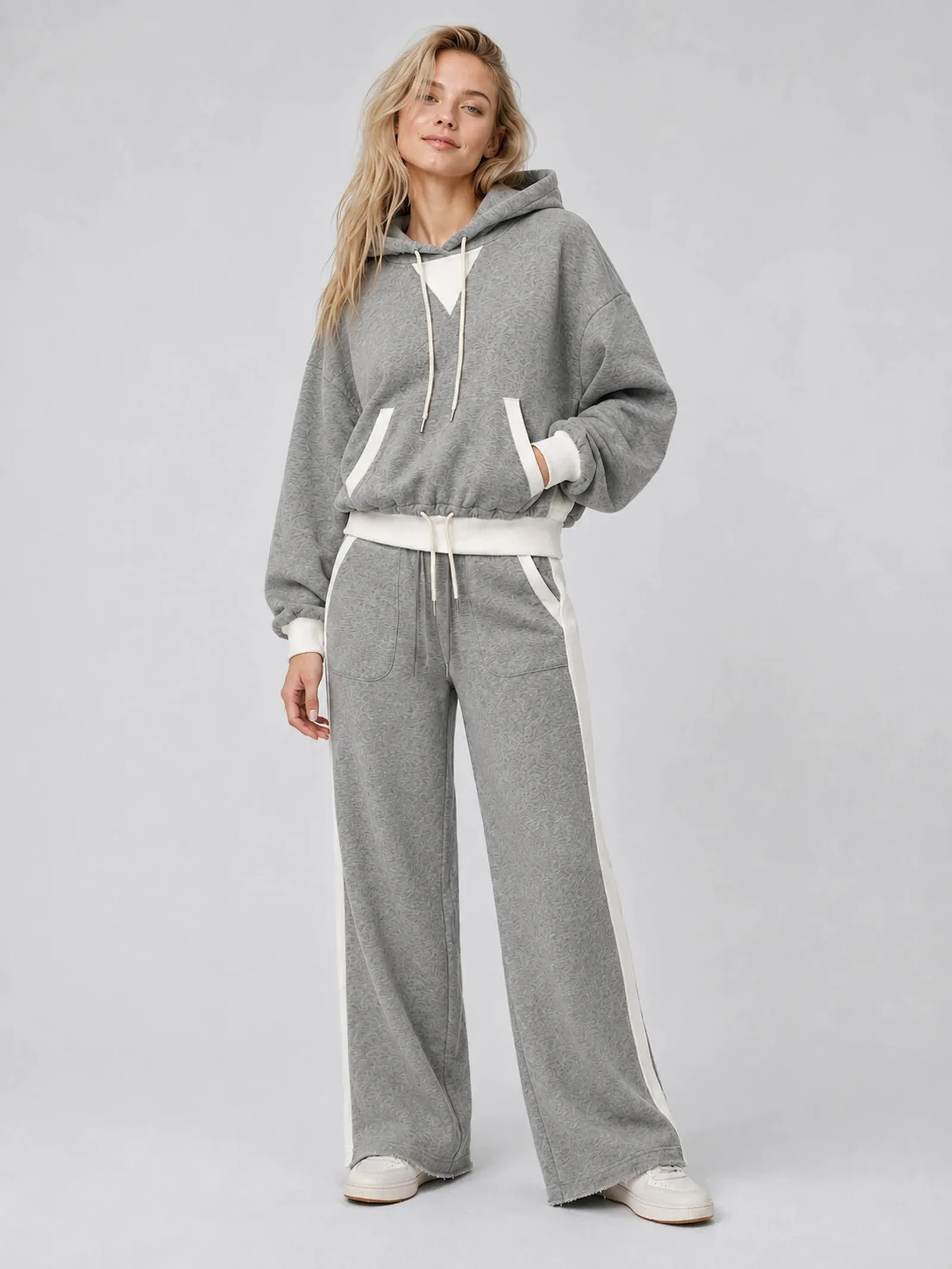 300 GSM cotton-polyester hoodie