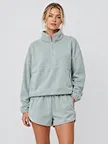 women's matching fleece set factory